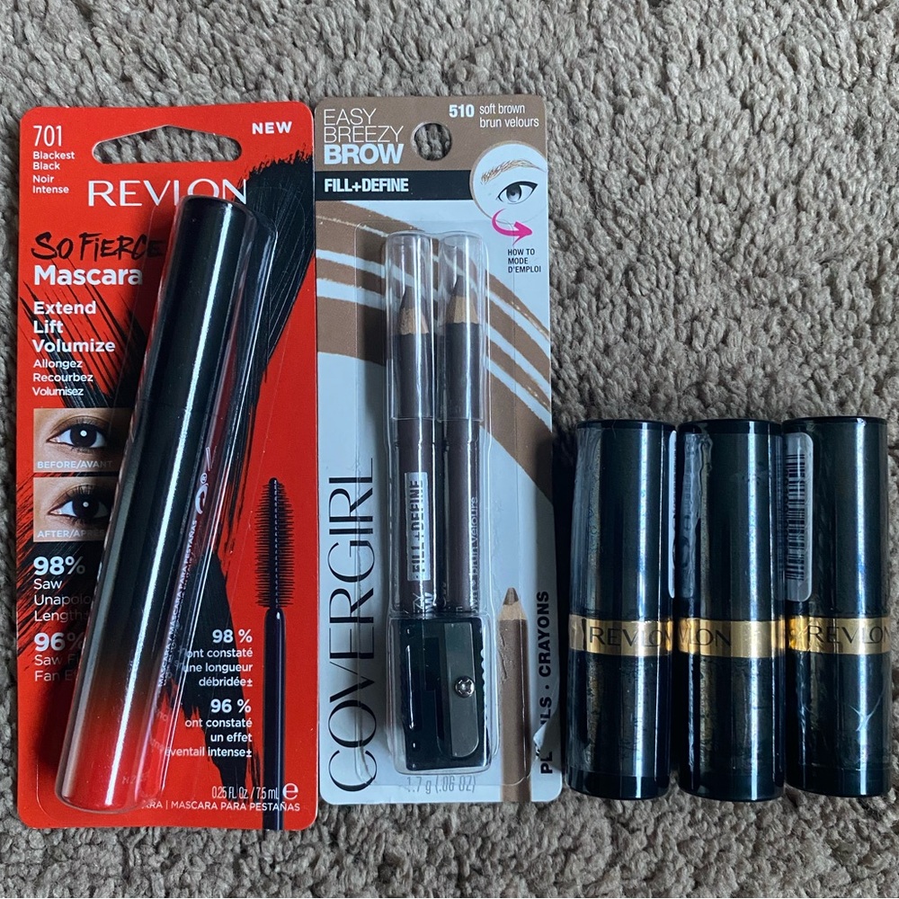 Revlon + Covergirl Makeup Bundle